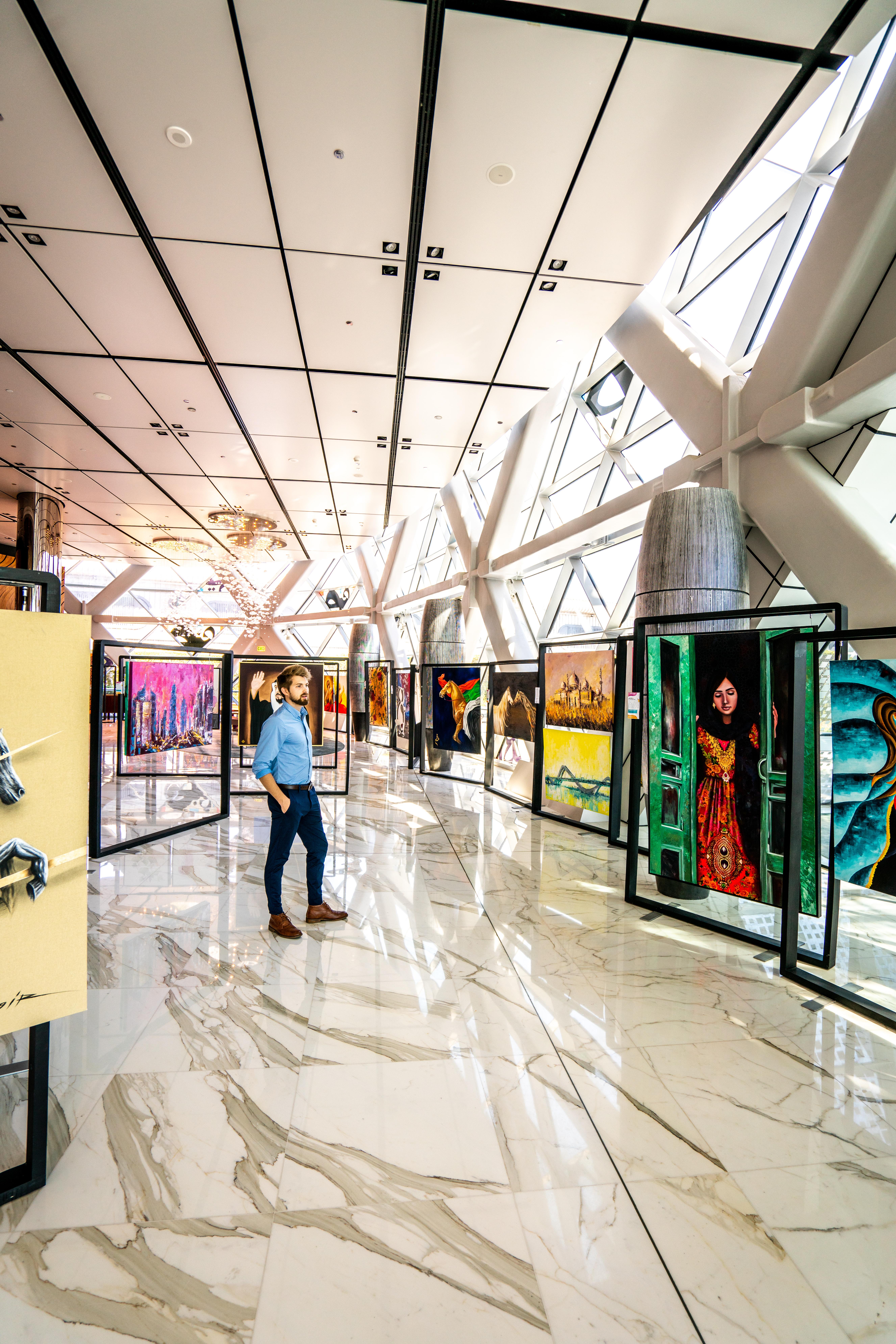 Andaz Capital Gate Abu Dhabi, By Hyatt Hotel Kültér fotó The Art Gallery
